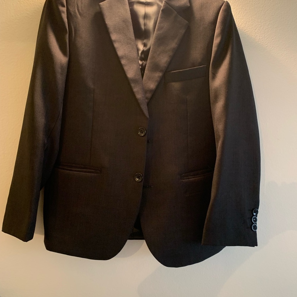Boys Sahara Club Black Suit Jacket Sz 8
